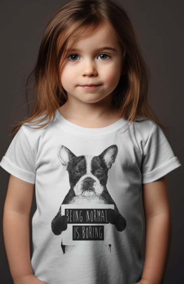 Wholesaler I.A.L.D FRANCE - Girl's Tee | being normal is boring