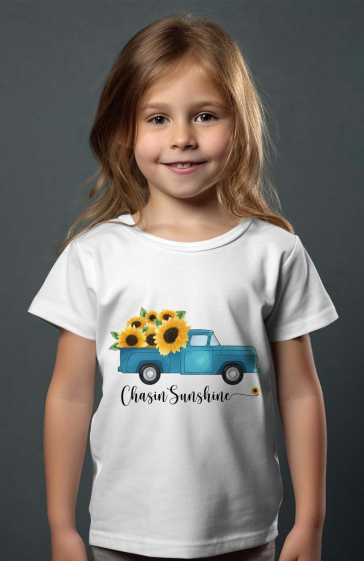 Grossiste I.A.L.D FRANCE - T-shirt Fille | Chasing sunshine