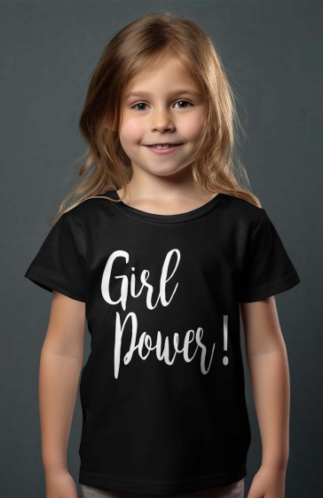 Mayorista I.A.L.D FRANCE - Camiseta niña | chica poder
