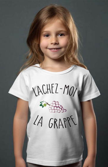 Grossiste I.A.L.D FRANCE - T-shirt Fille |  lachez grappe