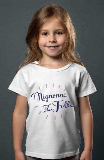 Mayorista I.A.L.D FRANCE - Camiseta niña | lindo y loco