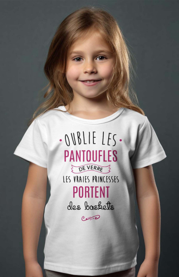 Großhändler I.A.L.D FRANCE - Mädchen-T-Shirt | vergiss die Hausschuhe
