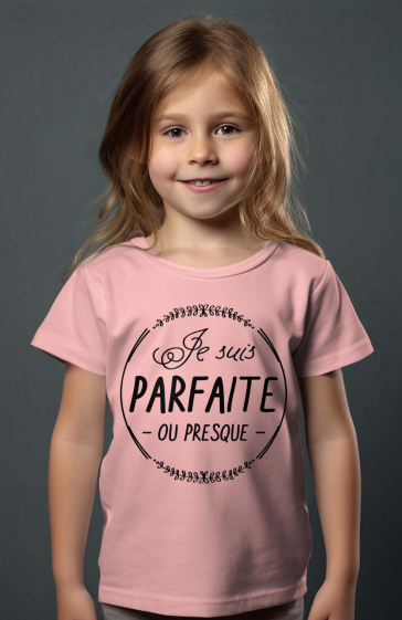 Grossiste I.A.L.D FRANCE - T-shirt Fille | parfaite ou presque