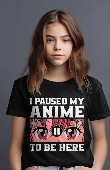 Grossiste I.A.L.D FRANCE - T-shirt Fille | To be here anime