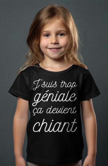 Großhändler I.A.L.D FRANCE - Mädchen-T-Shirt | so genial