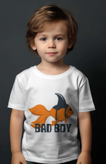Großhändler I.A.L.D FRANCE - Jungen-T-Shirt | böser Bub