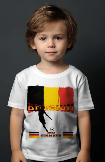 Großhändler I.A.L.D FRANCE - Jungen-T-Shirt | Belgischer Fußball