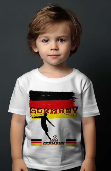 Großhändler I.A.L.D FRANCE - Jungen-T-Shirt | Deutscher Fußball