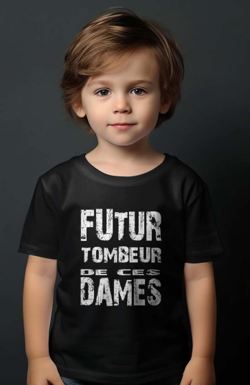 Grossiste I.A.L.D FRANCE - T-shirt Garçon  | futur tombeur