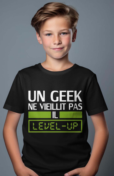Grossiste I.A.L.D FRANCE - T-shirt Garçon  | geek level up