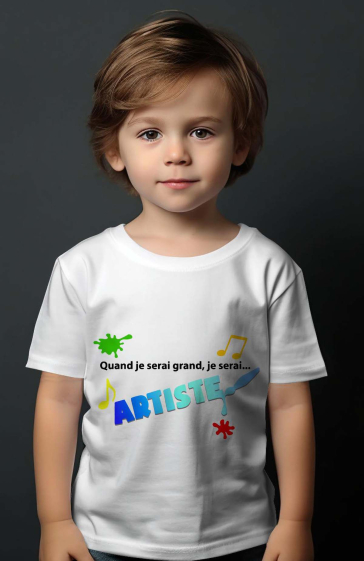 Großhändler I.A.L.D FRANCE - Jungen-T-Shirt | großartiger Künstler