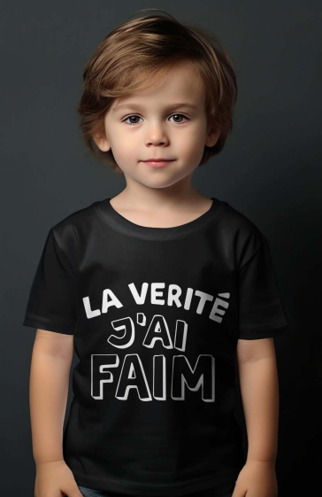 Großhändler I.A.L.D FRANCE - Jungen-T-Shirt | Ich bin hungrig