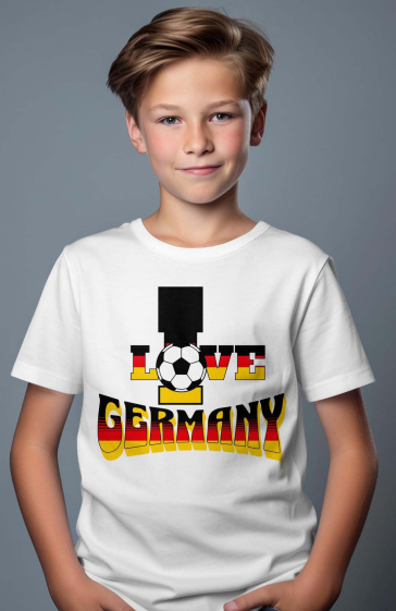 Großhändler I.A.L.D FRANCE - Jungen-T-Shirt | Liebe Deutschland