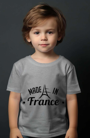 Großhändler I.A.L.D FRANCE - Jungen-T-Shirt | Hergestellt in Frankreich