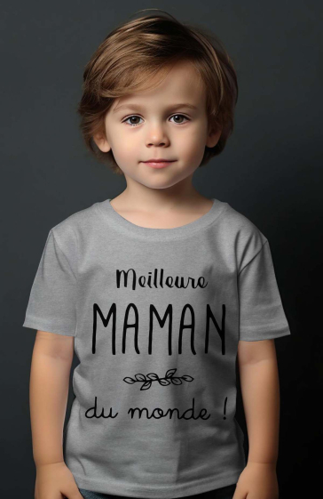 Mayorista I.A.L.D FRANCE - Camiseta niño | mamá del mundo