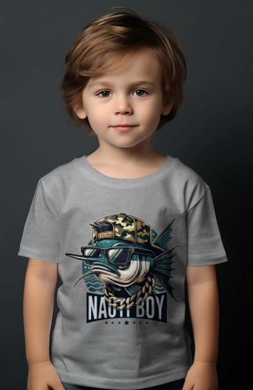 Großhändler I.A.L.D FRANCE - Jungen-T-Shirt | Nauti-Caps