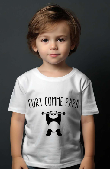 Großhändler I.A.L.D FRANCE - Jungen-T-Shirt | Papa Panda