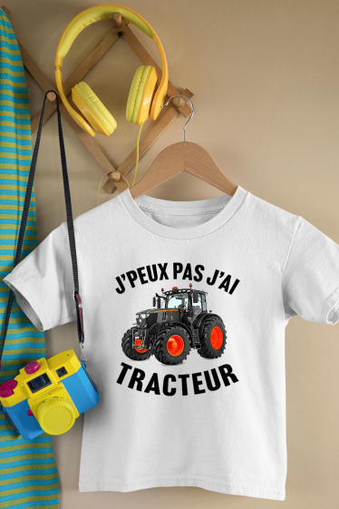 Grossiste I.A.L.D FRANCE - T-shirt Garçon | Peux pas tracteur