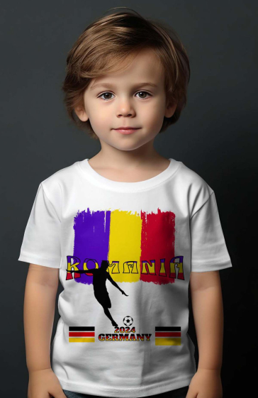 Großhändler I.A.L.D FRANCE - Jungen-T-Shirt | Rumänien Fußball