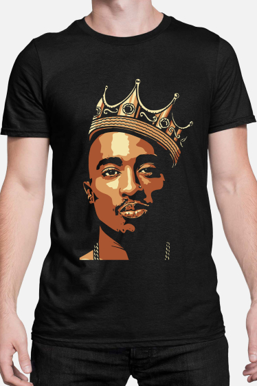 Grossiste I.A.L.D FRANCE - T-shirt Homme |  2 Pac King