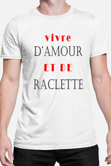 Grossiste I.A.L.D FRANCE - T-shirt Homme | Amour et raclette