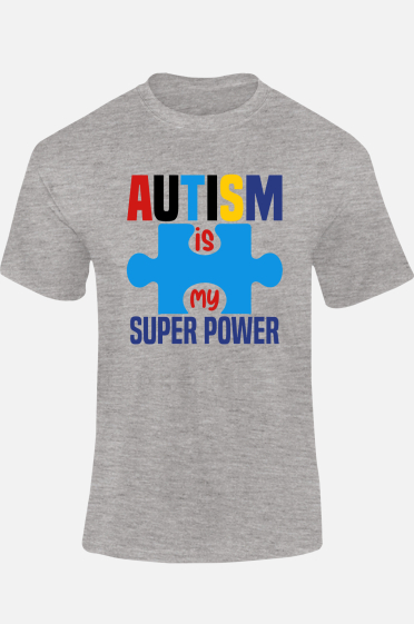 Grossiste I.A.L.D FRANCE - T-shirt Homme | Autism super power