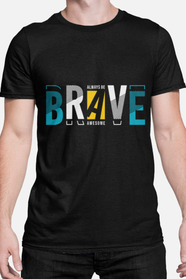 Wholesaler I.A.L.D FRANCE - Men's T-shirt | be brave