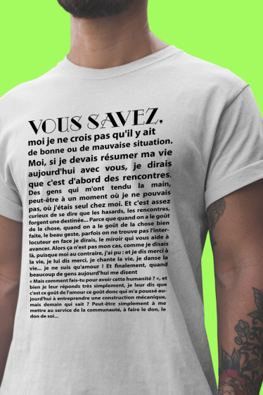 Grossiste I.A.L.D FRANCE - T-shirt Homme Col Rond | Vous Savez asterix