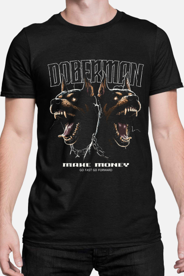 Grossiste I.A.L.D FRANCE - T-shirt Homme |  Doberman