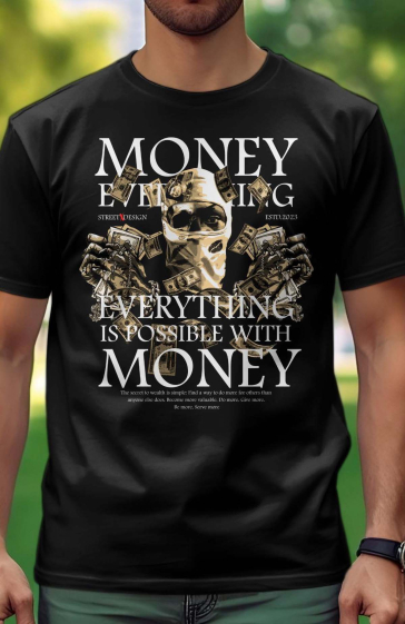 Grossiste I.A.L.D FRANCE - T-shirt Homme | everything money