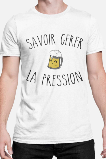 Grossiste I.A.L.D FRANCE - T-shirt Homme | gérer pression