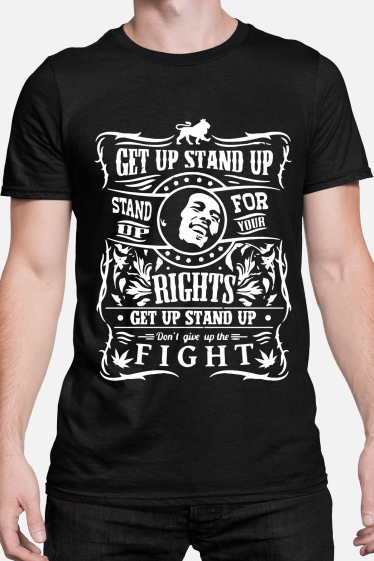 Grossiste I.A.L.D FRANCE - T-shirt Homme | get up stand up