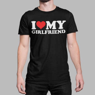 Grossiste I.A.L.D FRANCE - T-shirt Homme | I LOVE MY GIRLFRIEND