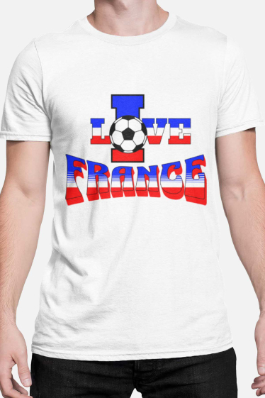 Mayorista I.A.L.D FRANCE - Camiseta de hombre | Amo Francia