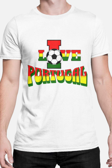 Grossiste I.A.L.D FRANCE - T-shirt Homme | Love portugal