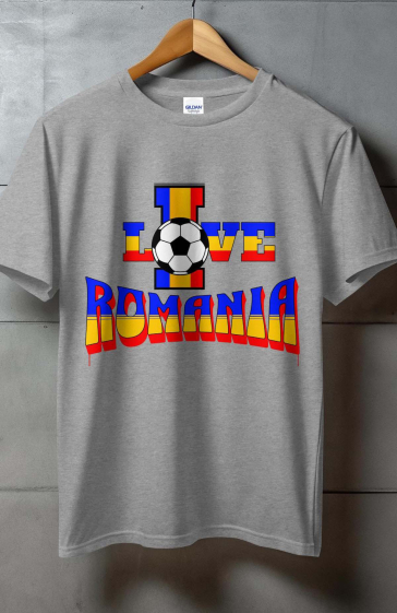 Großhändler I.A.L.D FRANCE - Herren-T-Shirt | Ich liebe Rumänien