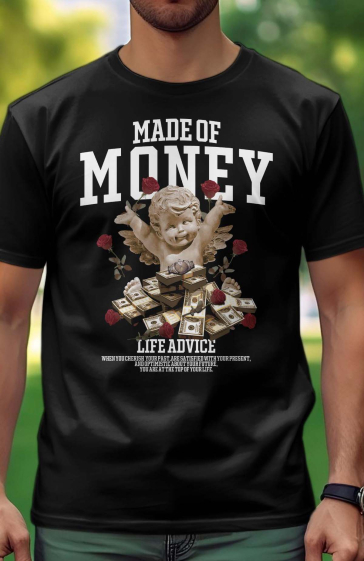 Wholesaler I.A.L.D FRANCE - Men's T-shirt | made of money