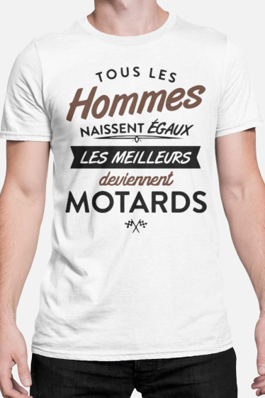 Grossiste I.A.L.D FRANCE - T-shirt Homme | motard