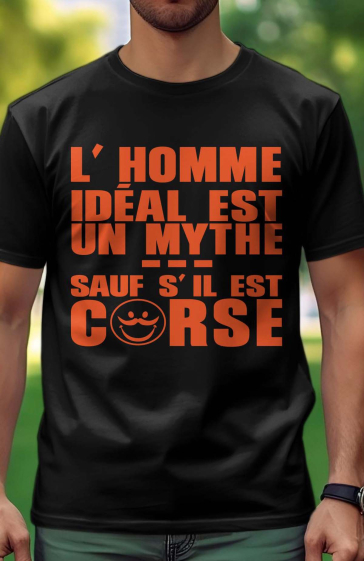 Wholesaler I.A.L.D FRANCE - Men's T-shirt | mythe corse