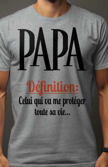 Wholesaler I.A.L.D FRANCE - Men's T-shirt | papa def