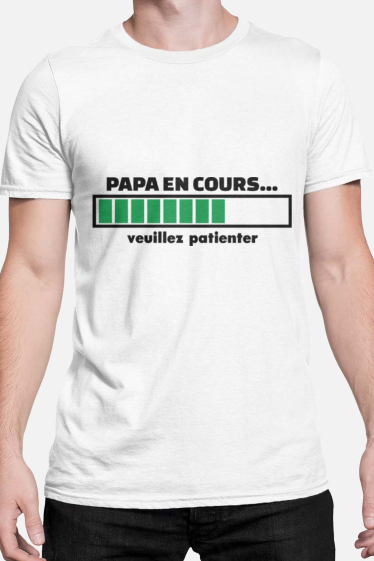 Großhändler I.A.L.D FRANCE - Herren-T-Shirt | Papa im Unterricht
