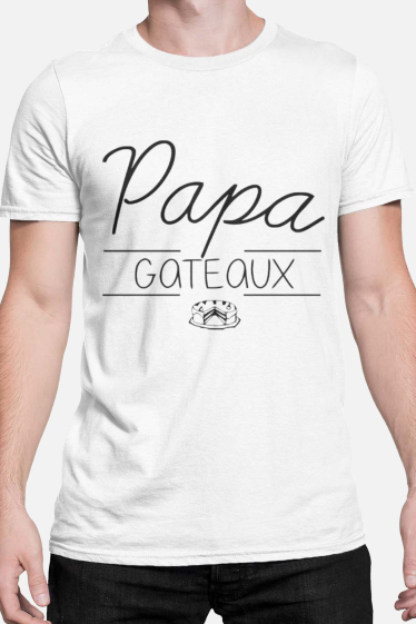 Grossiste I.A.L.D FRANCE - T-shirt Homme | papa gateaux