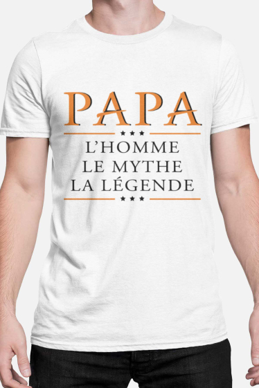 Großhändler I.A.L.D FRANCE - Herren-T-Shirt | Papa Der Mythos