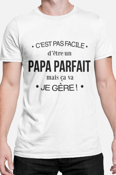 Grossiste I.A.L.D FRANCE - T-shirt Homme | papa parfait gère