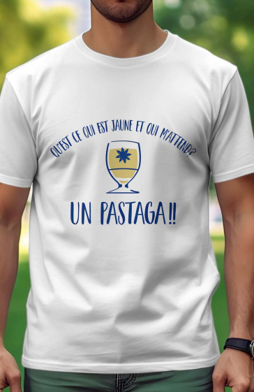 Mayorista I.A.L.D FRANCE - Camiseta de hombre | Pasta Amarilla