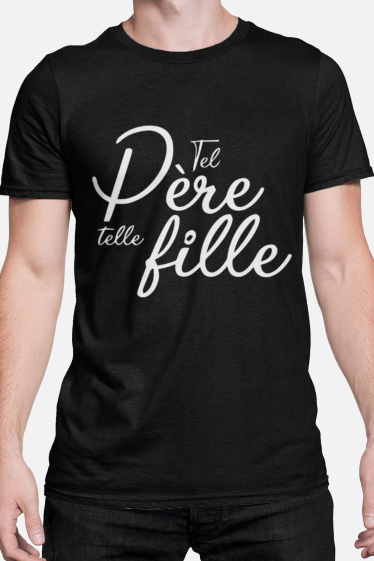 Wholesaler I.A.L.D FRANCE - Men's T-shirt | pere fille