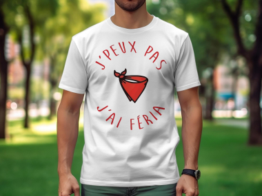 Grossiste I.A.L.D FRANCE - T-shirt Homme | Peux pas féria bandeau