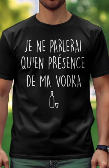 Grossiste I.A.L.D FRANCE - T-shirt Homme | présence ma vodka