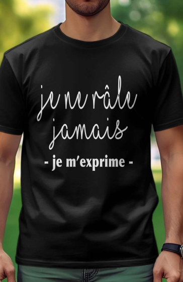 Grossiste I.A.L.D FRANCE - T-shirt Homme | rale pas exprime