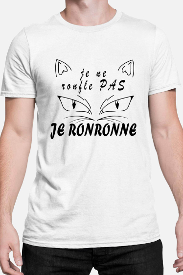 Grossiste I.A.L.D FRANCE - T-shirt Homme | Ronronne